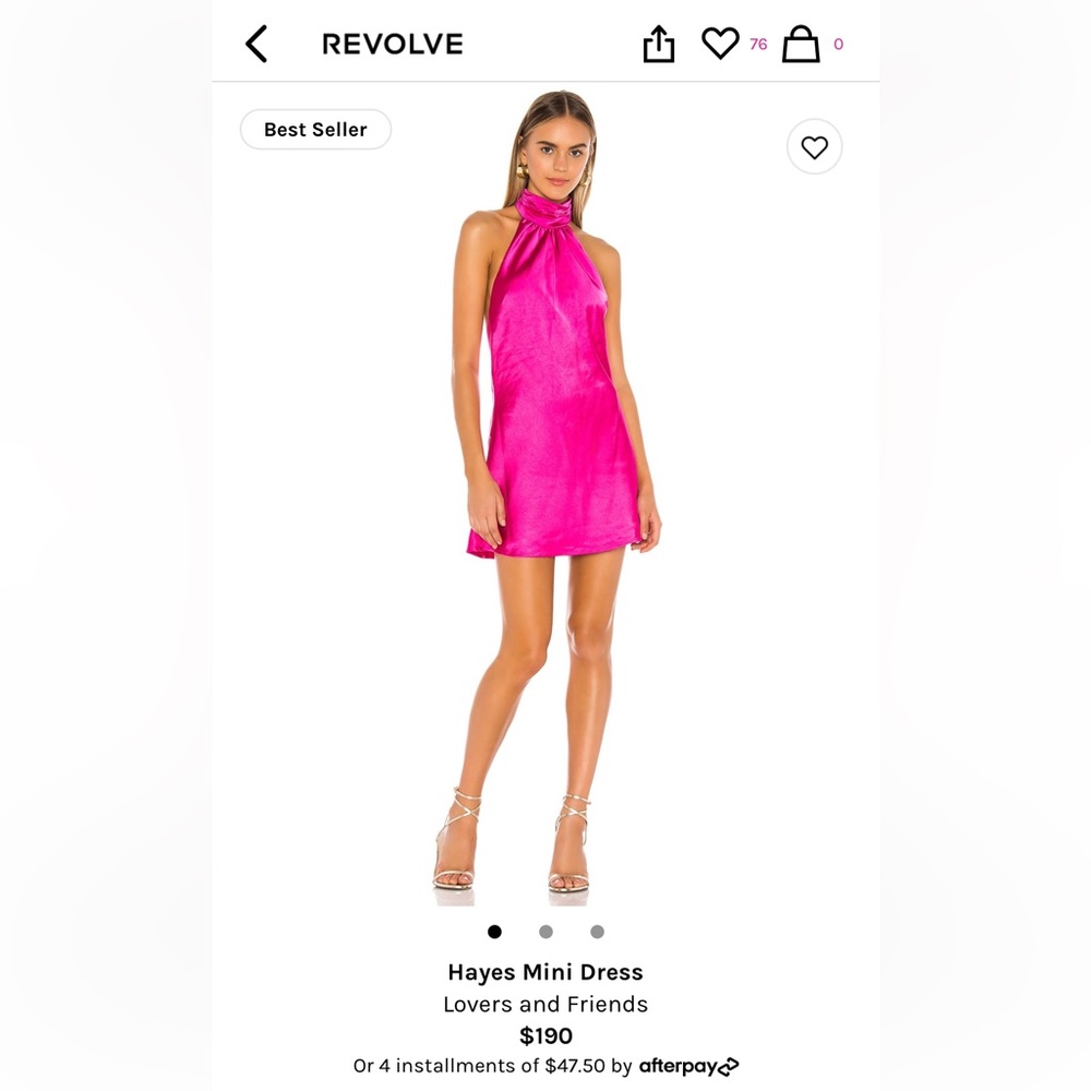 Hayes Mini Dress Lovers and Friends Size Small